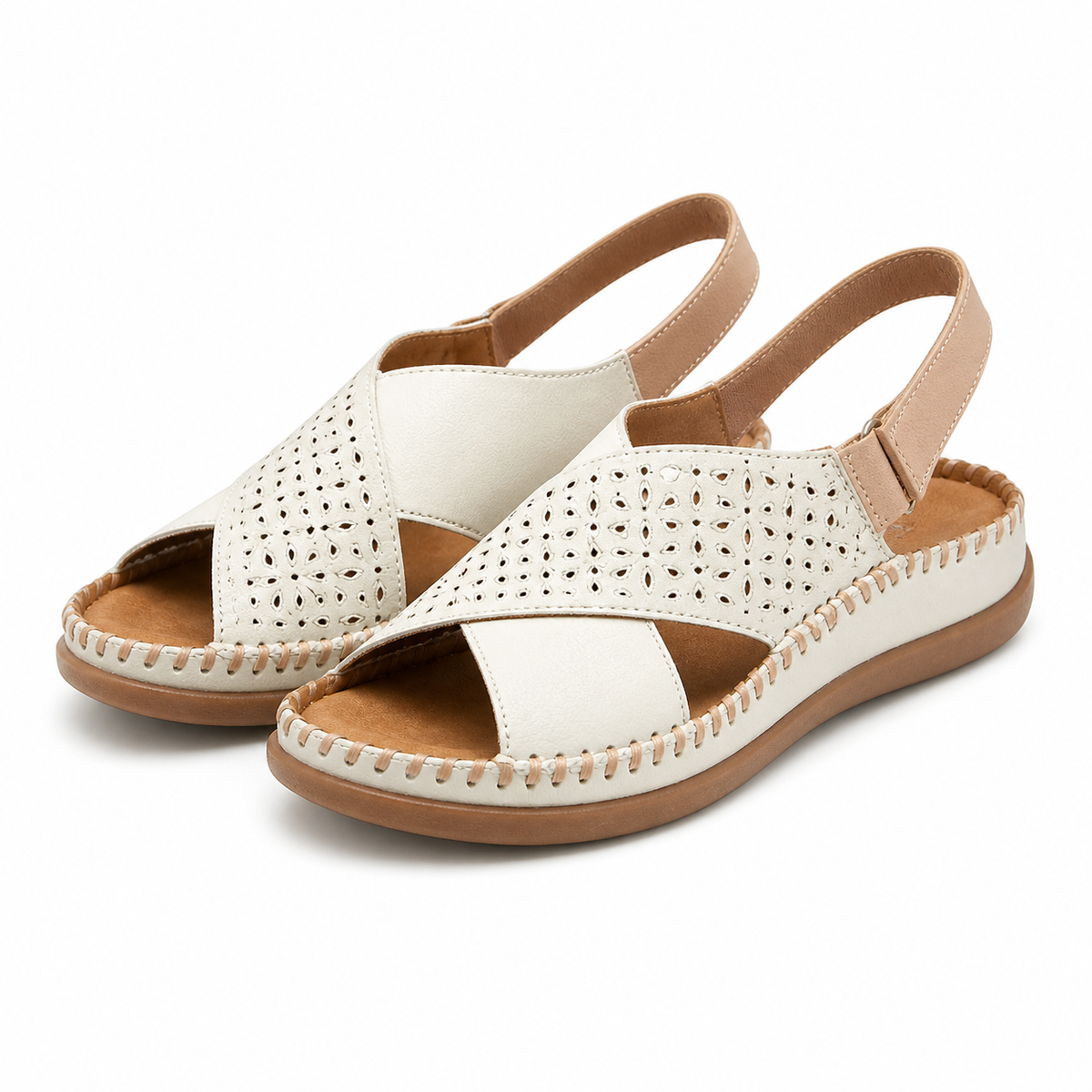 SANDALE CASUAL DAMA PIKOLINOS W8K-0848C1 BEJ (NATA)