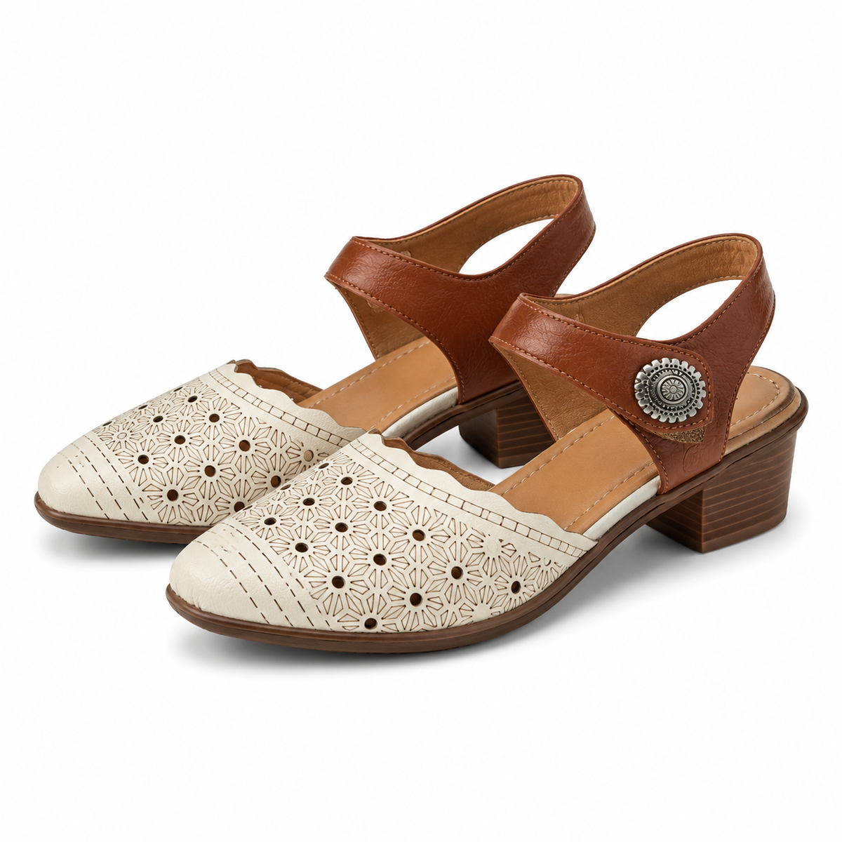 SANDALE CASUAL DAMA RIEKER 43703-60 BEJ + MARO