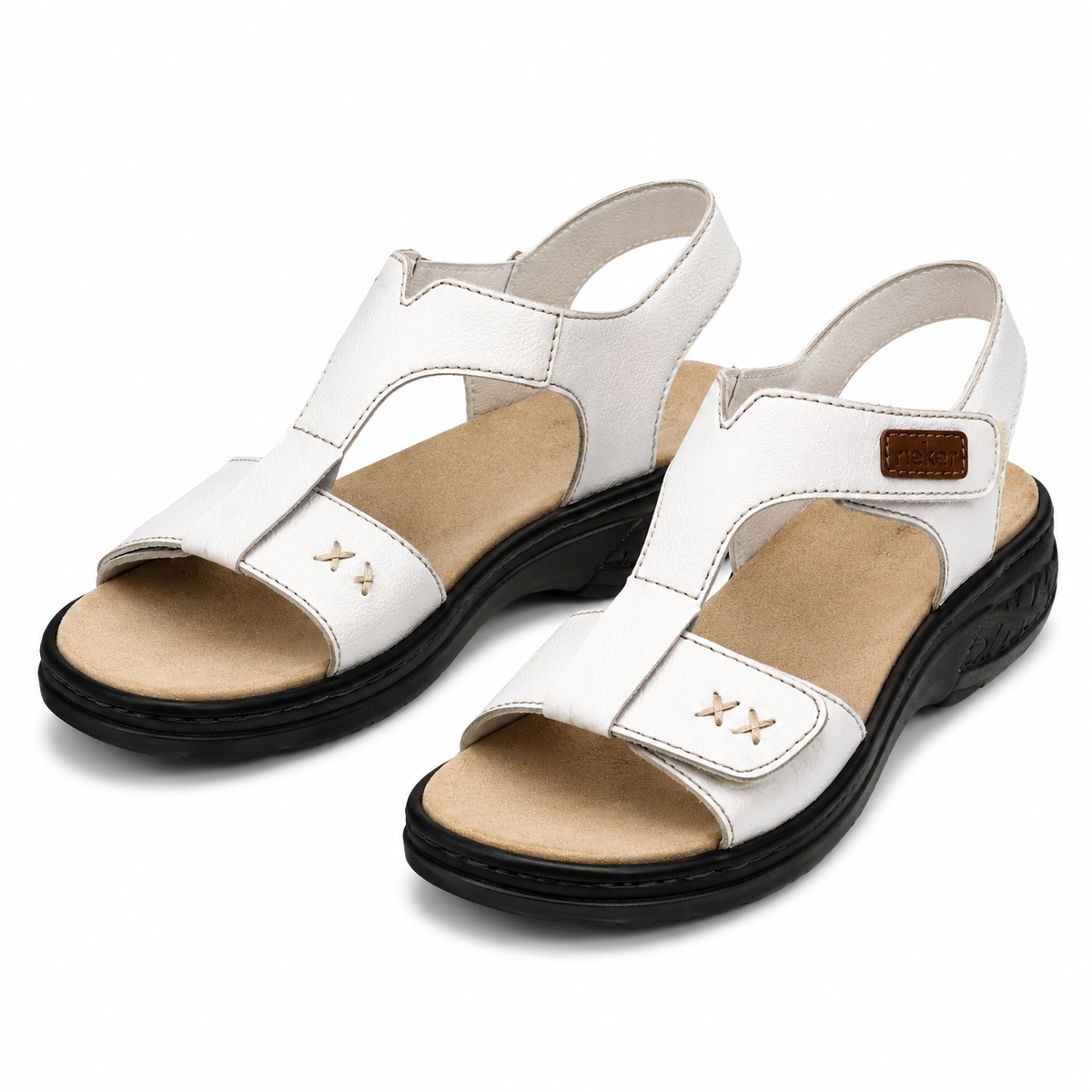 SANDALE CASUAL DAMA RIEKER 64577-80 ALBE