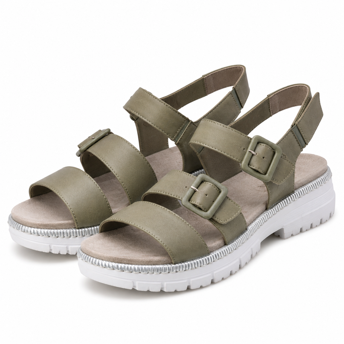 SANDALE CASUAL DAMA RIEKER V4252-52 VERZI