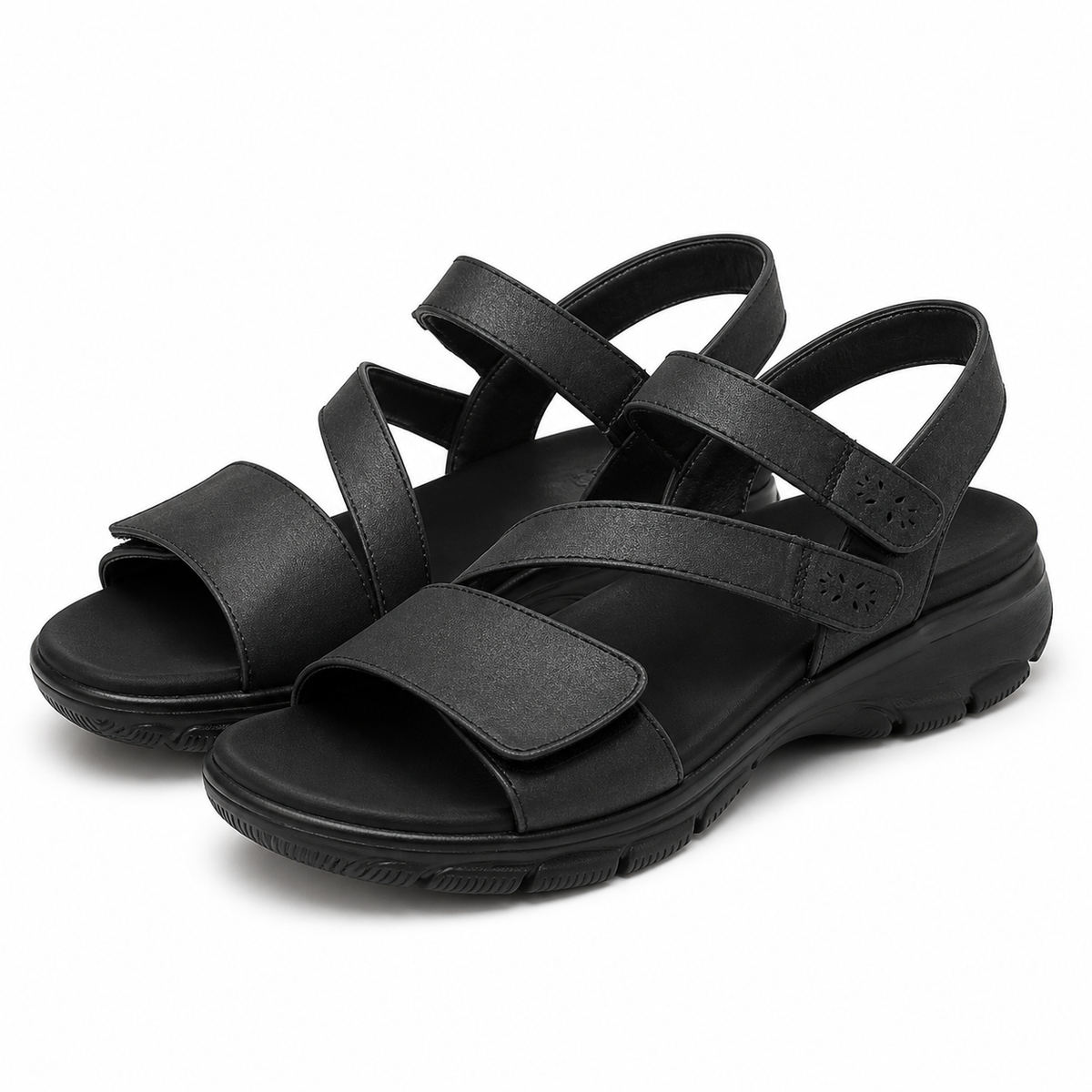 SANDALE CASUAL DAMA SKECHERS 163532 BBK