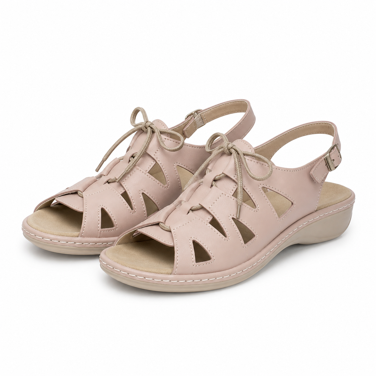 SANDALE CASUAL DAMA SUAVE 0904PT PARIS 30-N ROZ NUDE
