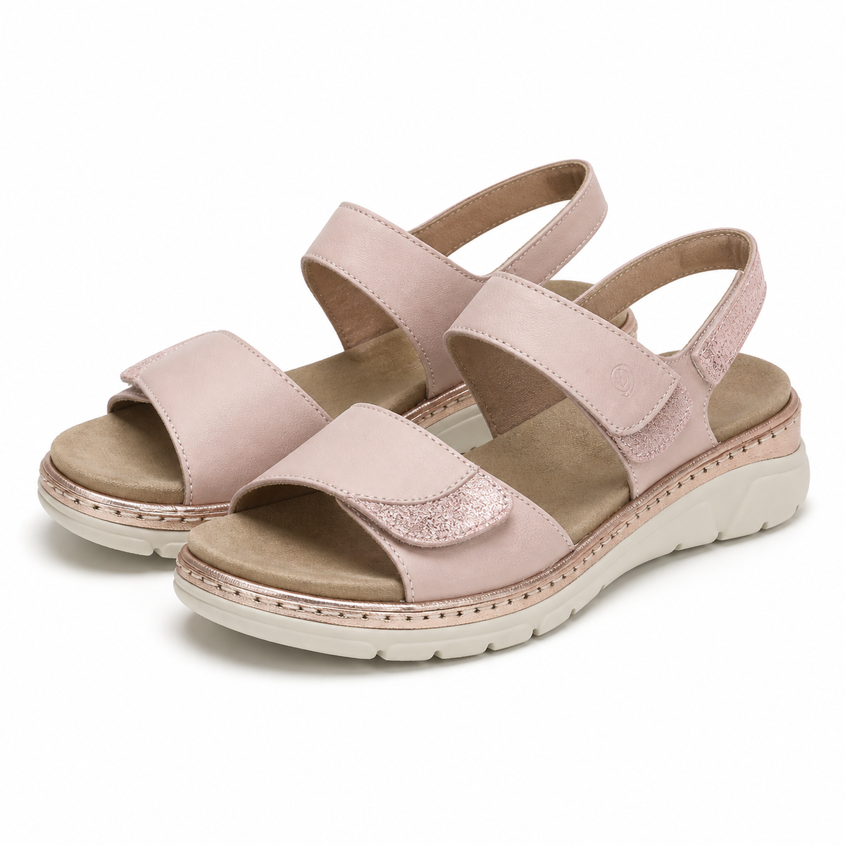 SANDALE CASUAL DAMA SUAVE 12501VT MOSTAR C5-N ROZ NUDE
