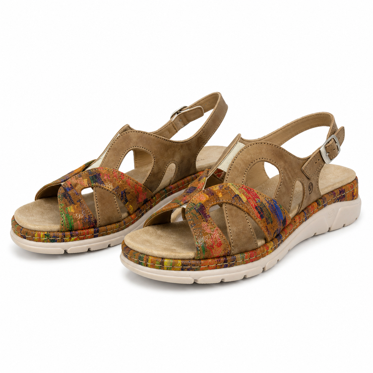 SANDALE CASUAL DAMA SUAVE 12503VT MOSTAR 76-N MARO