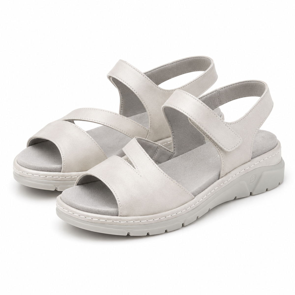 SANDALE CASUAL DAMA SUAVE 12523T MOSTAR C5-N GRI DESCHIS