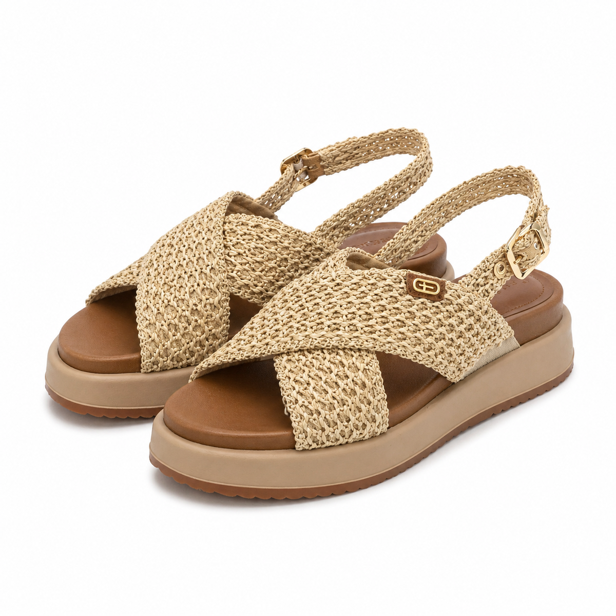 Sandale Casual Damă Tamaris 28224-46 400 Bej - Piele Naturală + Textil