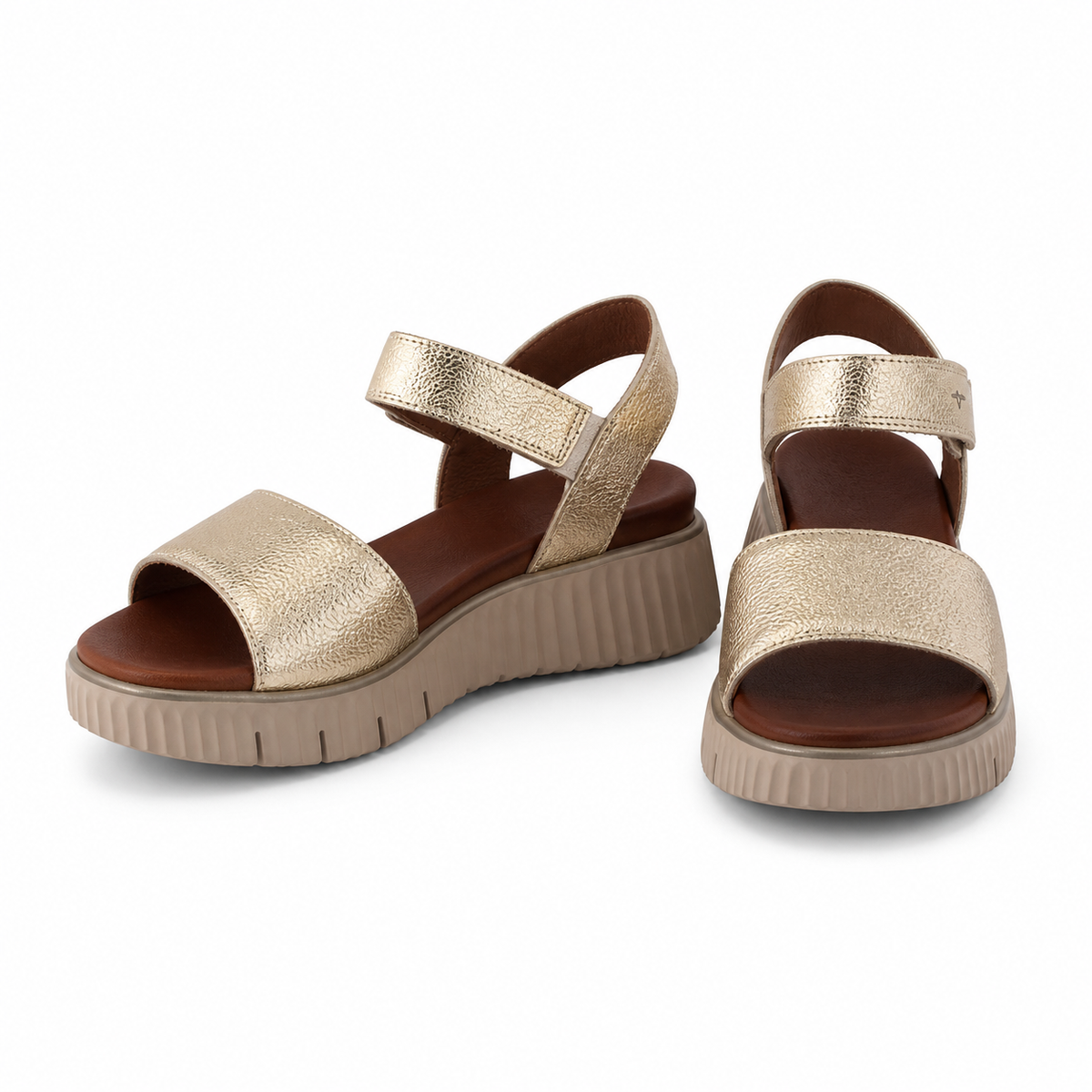SANDALE CASUAL DAMA TAMARIS 88720-44 GOLD