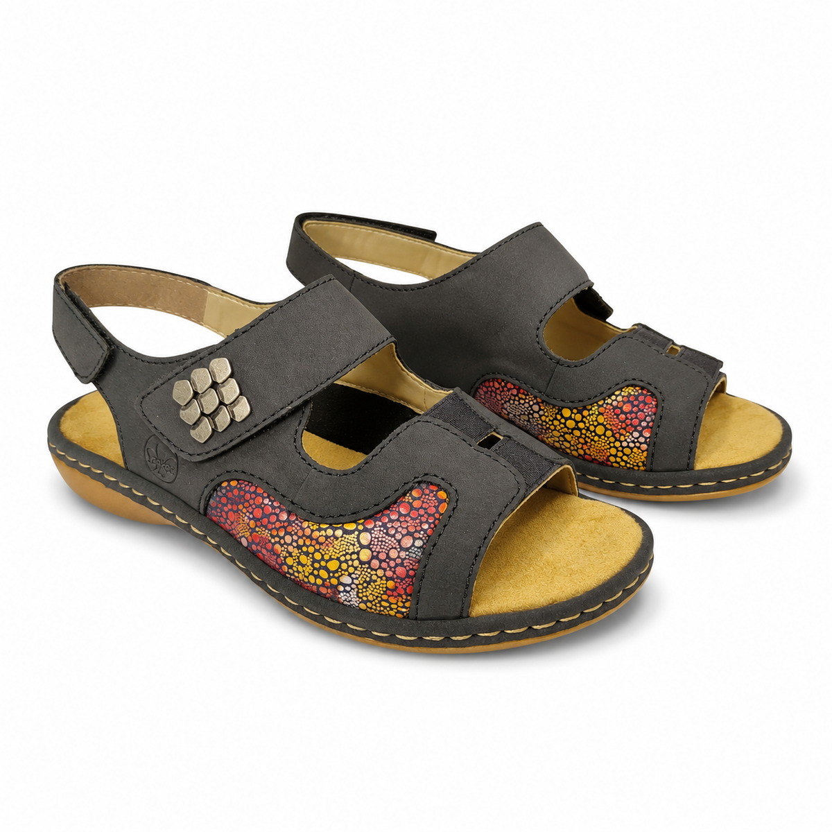 Sandale Damă RIEKER 65989-14 Bleumarin – Piele Ecologică
