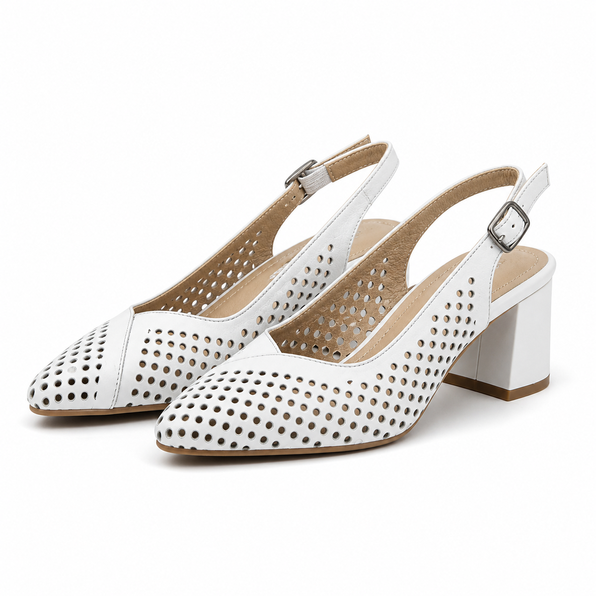 SANDALE ELEGANTE DAMA DOGATI 050 991 ALB