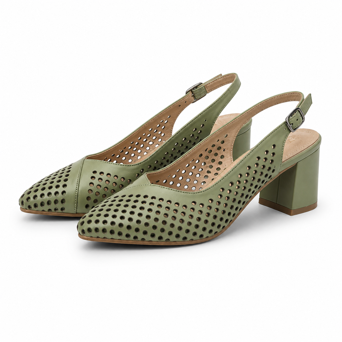 SANDALE ELEGANTE DAMA DOGATI 050 991 OLIVE