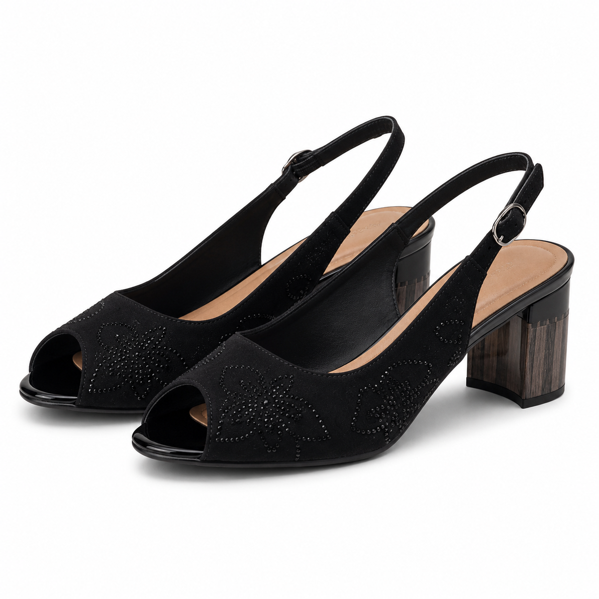 SANDALE ELEGANTE DAMA EPICA 20039B 01-I NEGRE VELUR