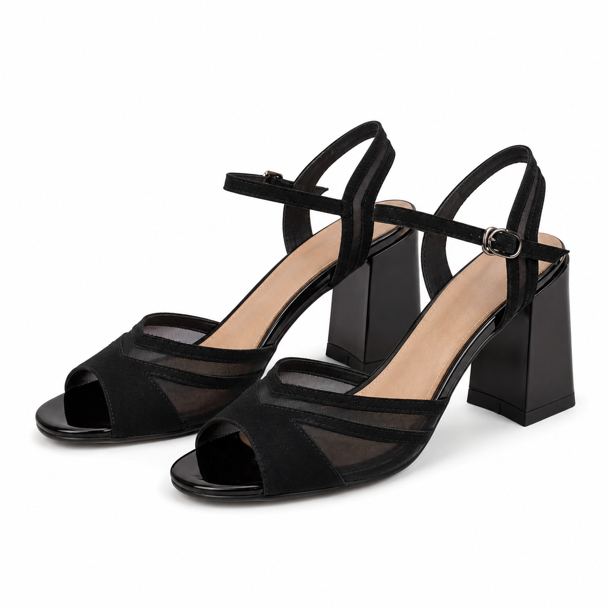 SANDALE ELEGANTE DAMA EPICA 20096B 01-Z NEGRE
