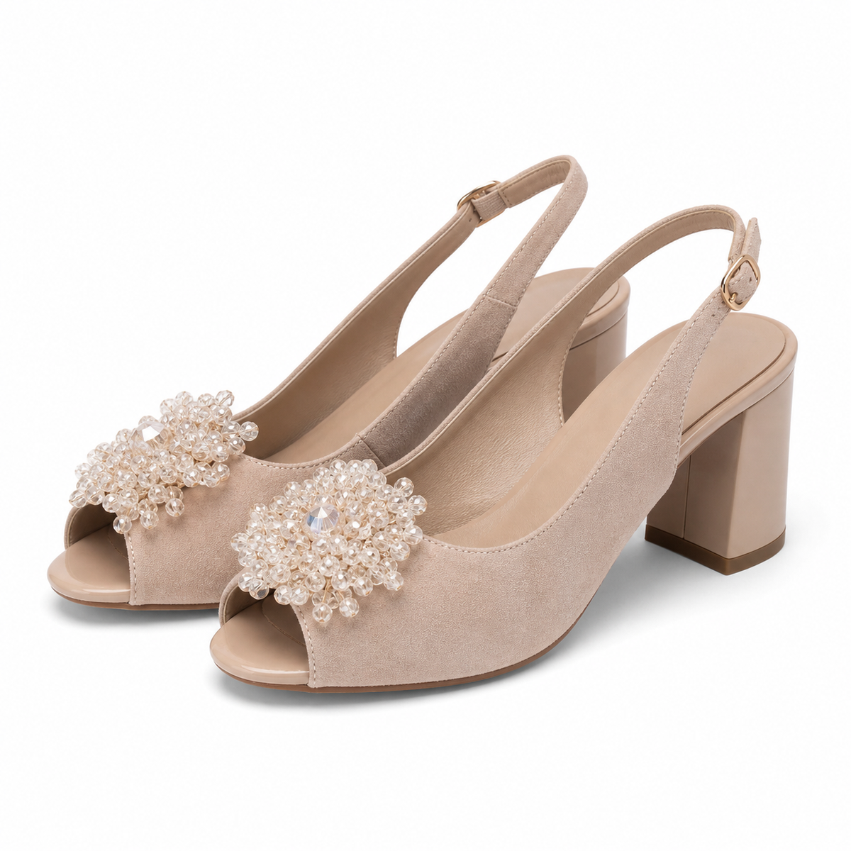 SANDALE ELEGANTE DAMA EPICA 360023B 03-I BEJ VELUR