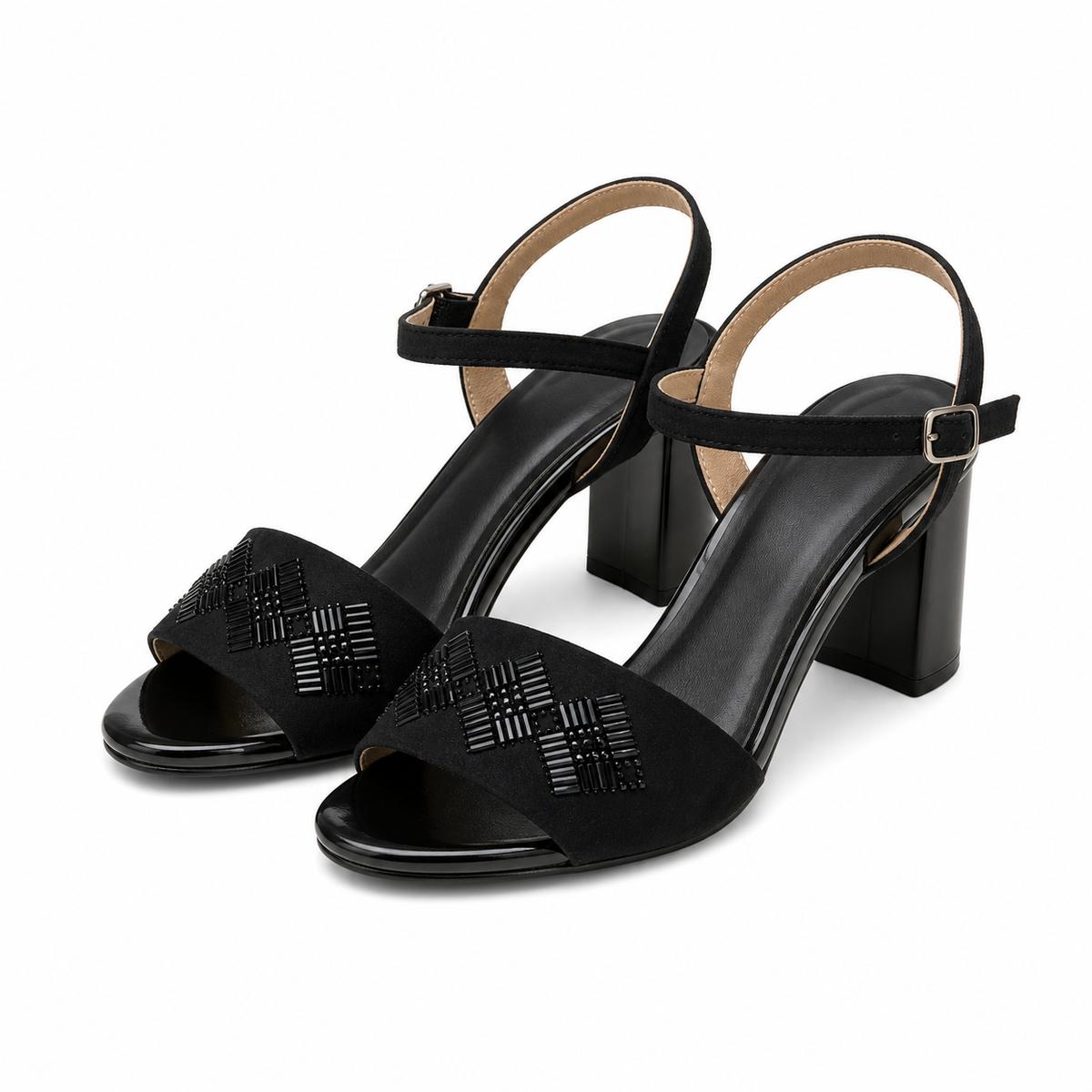 SANDALE ELEGANTE DAMA EPICA 36004B 01-I NEGRE VELUR