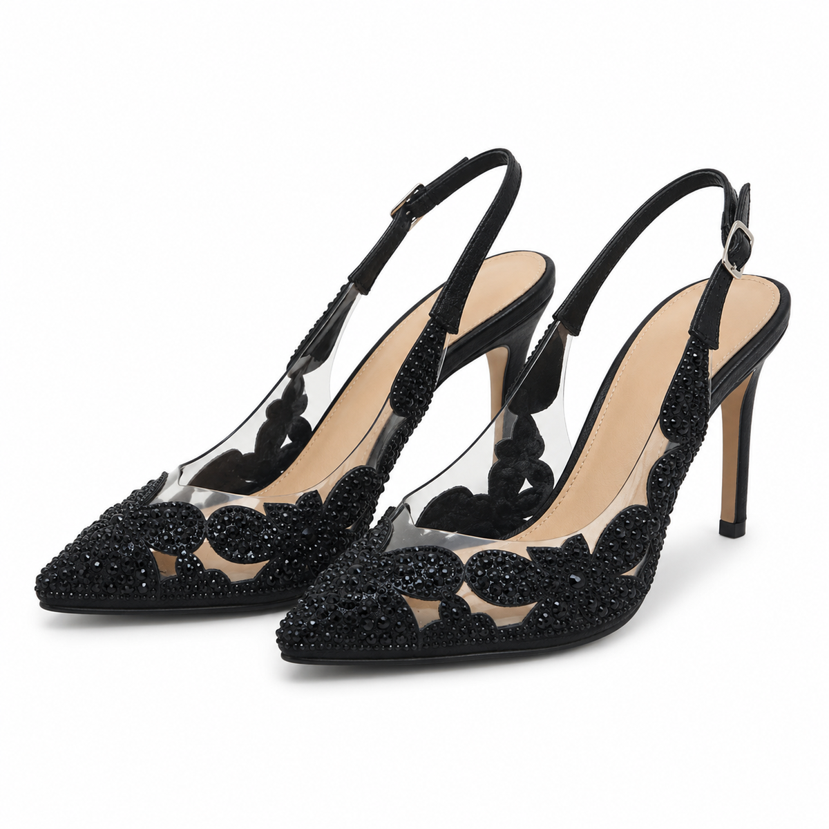 SANDALE ELEGANTE DAMA MENBUR 23640 NEGRE