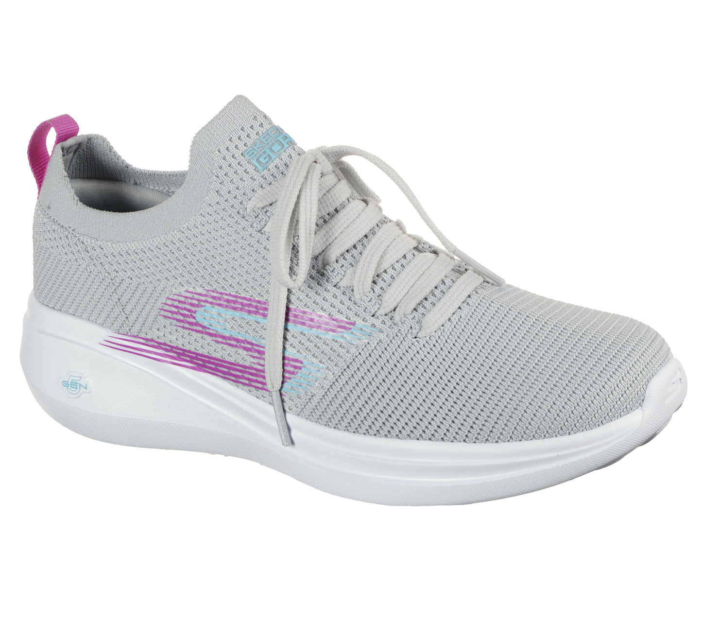 Pantofi Sport Damă Skechers 128186 Negru – Textil – vedere 2