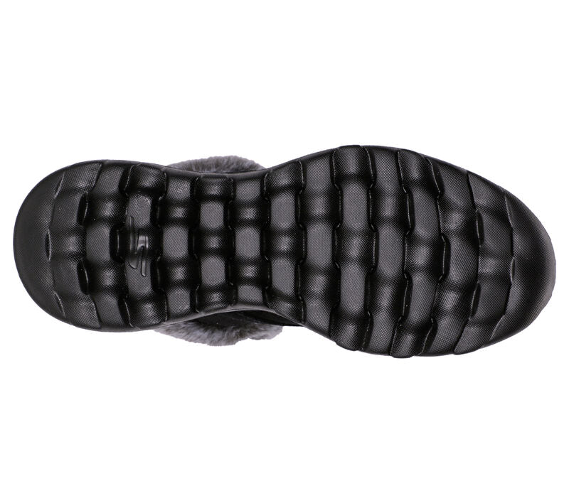 GHETE CASUAL DAMA SKECHERS 144042 BKGY NEGRE