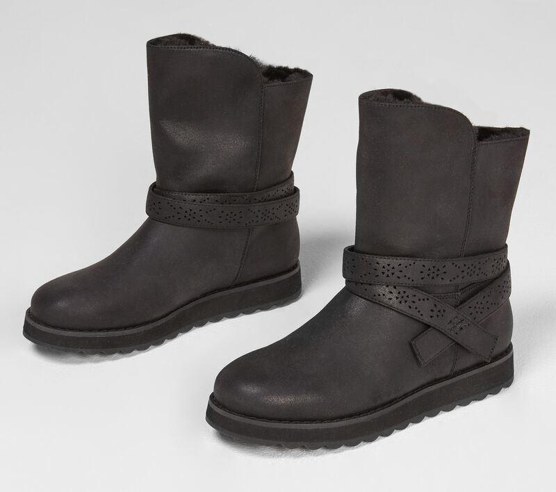 CIZME CASUAL DAMA SKECHERS 167116 BBK NEGRE - imagine 2