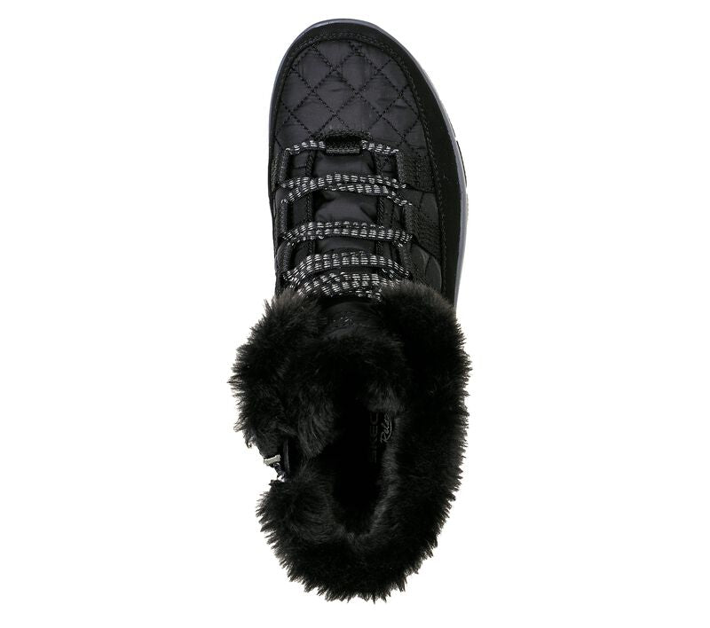 GHETE CASUAL DAMA SKECHERS 167204 BLK NEGRE - imagine 8