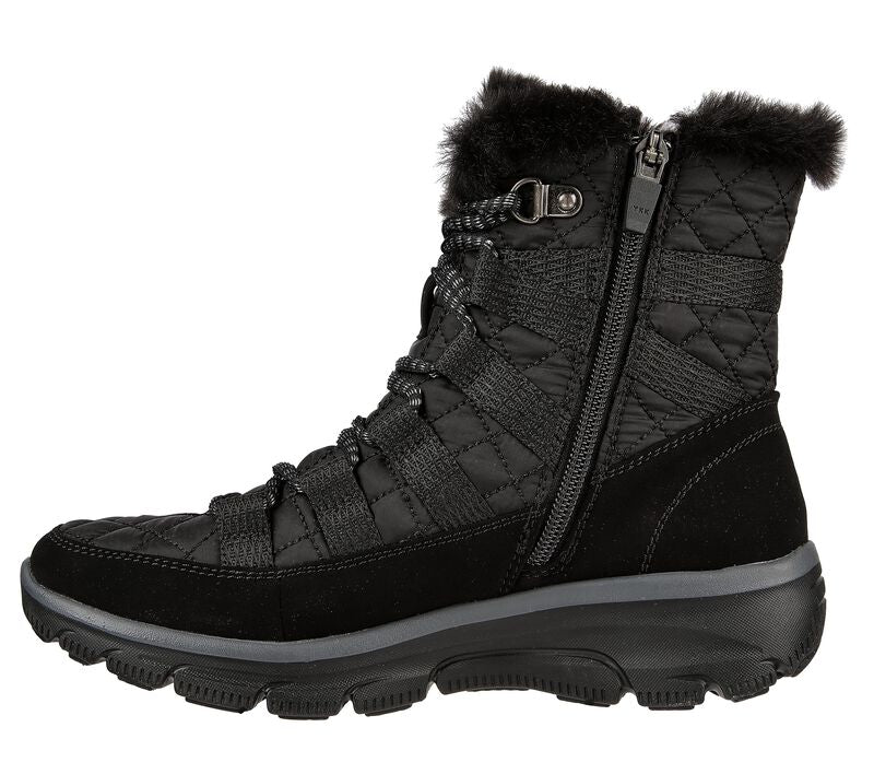 GHETE CASUAL DAMA SKECHERS 167204 BLK NEGRE - imagine 10