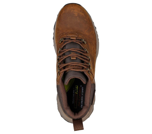 GHETE CASUAL BARBATI SKECHERS 204484 CDB MARO - imagine 3
