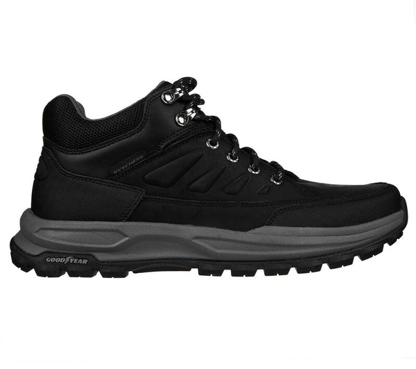 GHETE SPORT BARBATI SKECHERS 204699 BLK NEGRE - imagine 3
