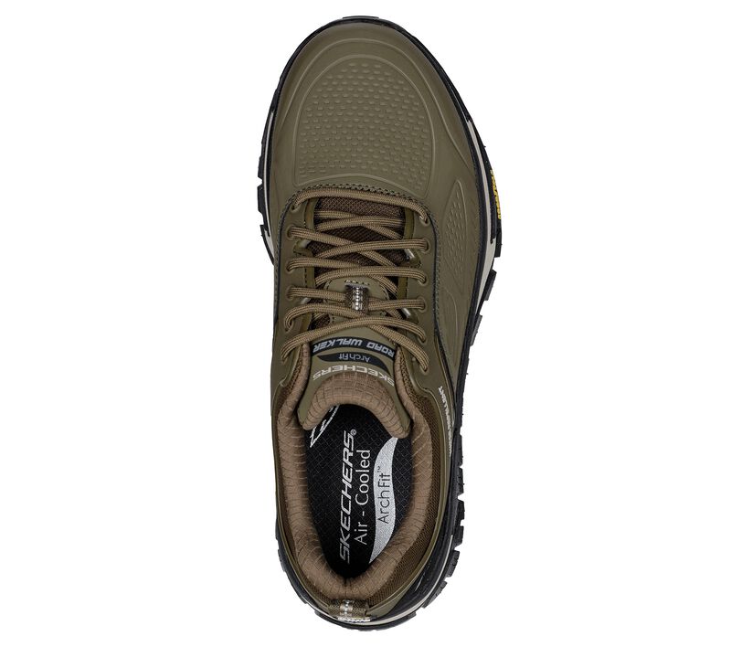 PANTOFI SPORT BARBATI SKECHERS 237333 OLBK OLIVE - imagine 3