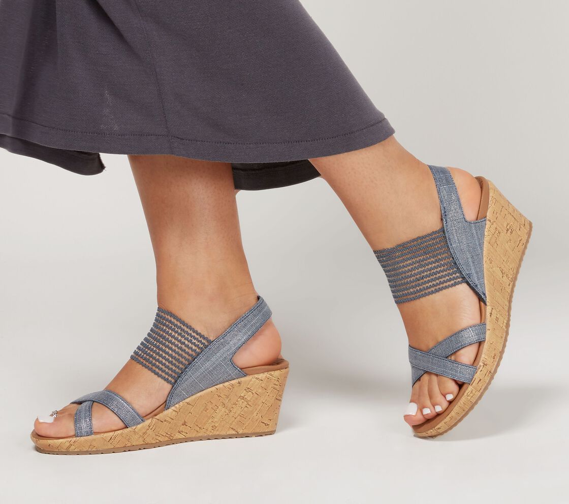 SANDALE DAMĂ SKECHERS 31723 - totalpantofi