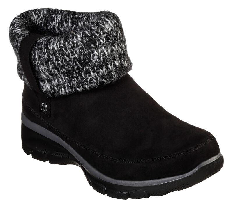 GHETE CASUAL DAMA SKECHERS 49539 BLK NEGRE - imagine 2