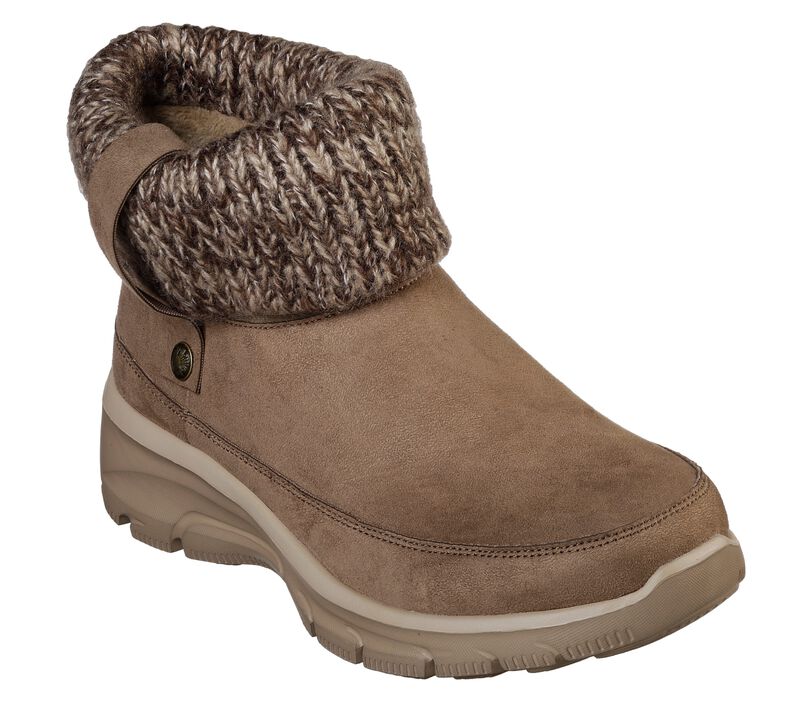 GHETE CASUAL DAMA SKECHERS 49539 TPE TAUPE - imagine 2