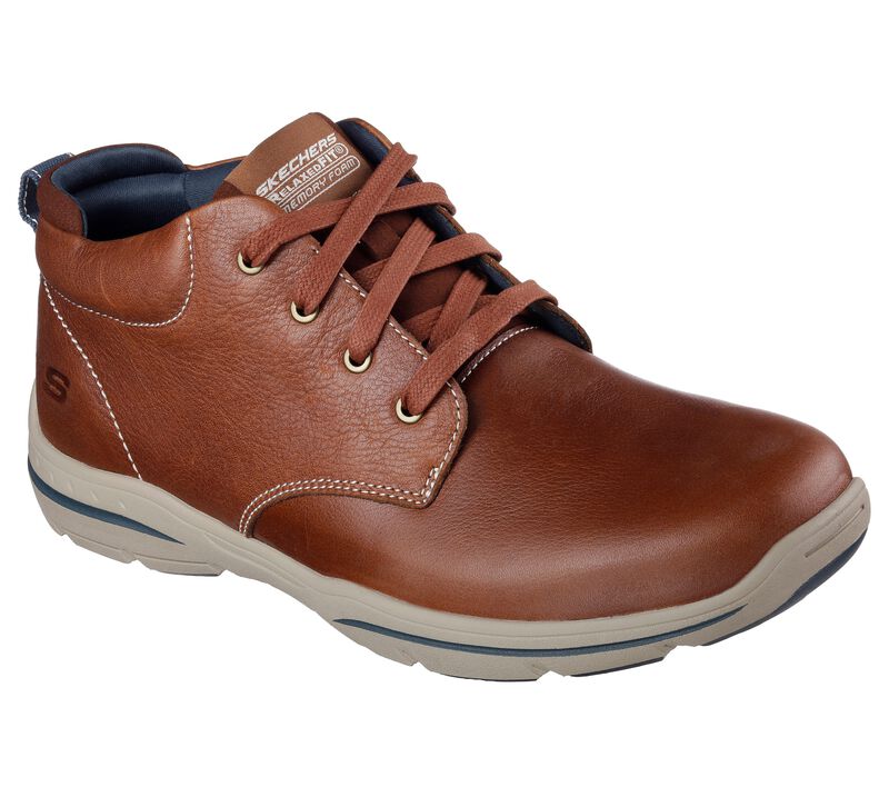 GHETE CASUAL BARBATI SKECHERS 64857 LUG MARO - imagine 7