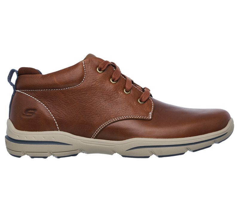 GHETE CASUAL BARBATI SKECHERS 64857 LUG MARO - imagine 8