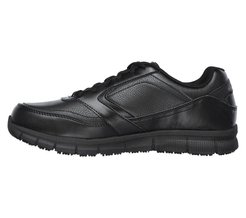 PANTOFI SPORT BARBATI SKECHERS 77156EC BLK NEGRI - imagine 5