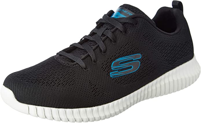 PANTOFI SPORT SKECHERS BARBATI 52871 BKBL NEGRI - imagine 2