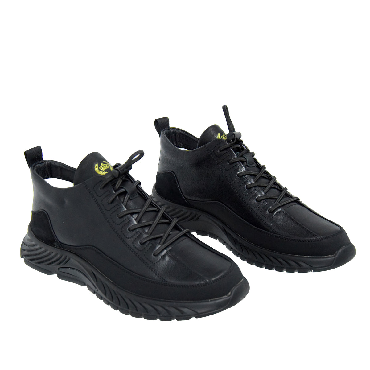 GHETE CASUAL BARBATI FRANCO GERRARDO HJNH-07 NEGRE - imagine 7