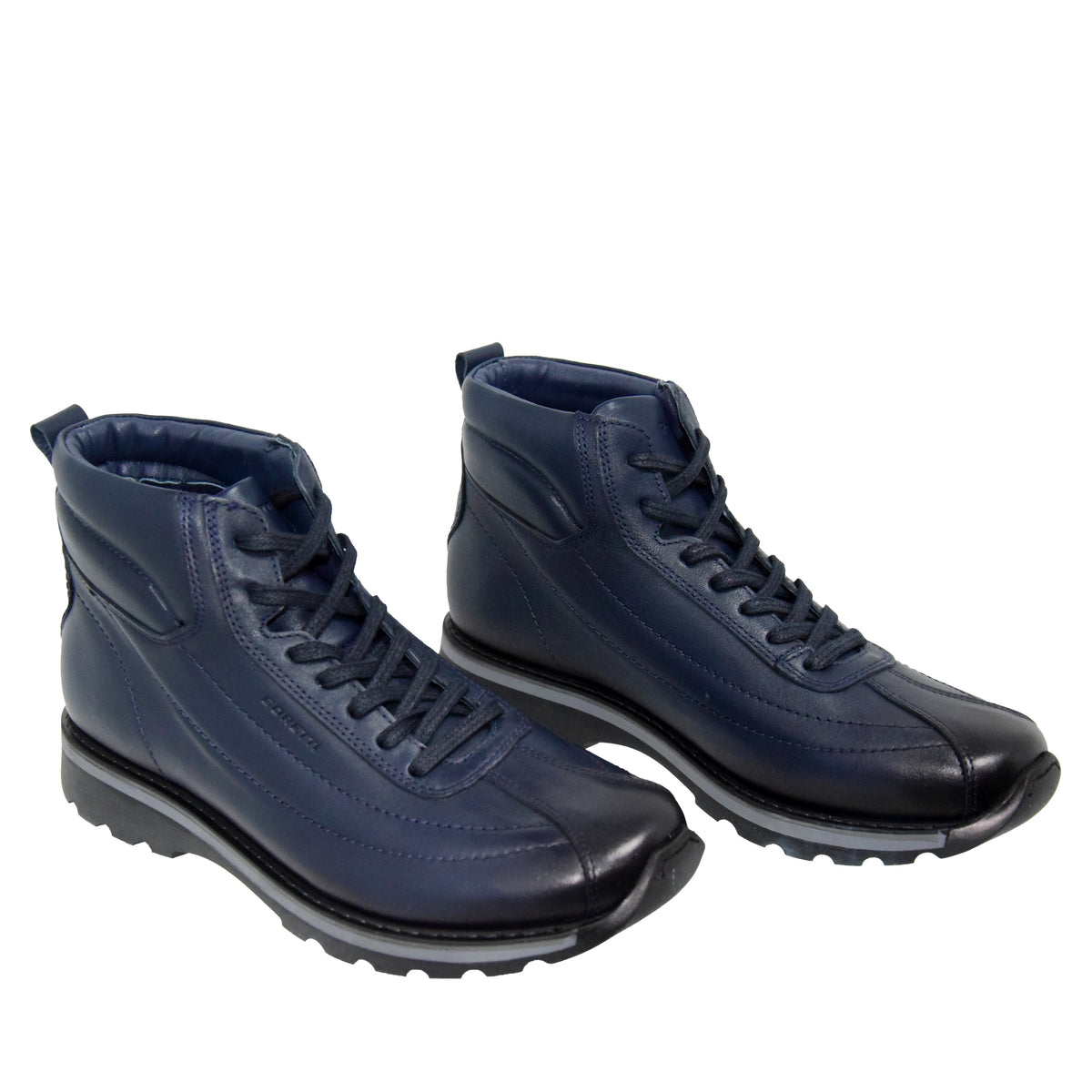 GHETE CASUAL BARBATI GORETTI GR1153-1783 BLEUMARIN - imagine 6
