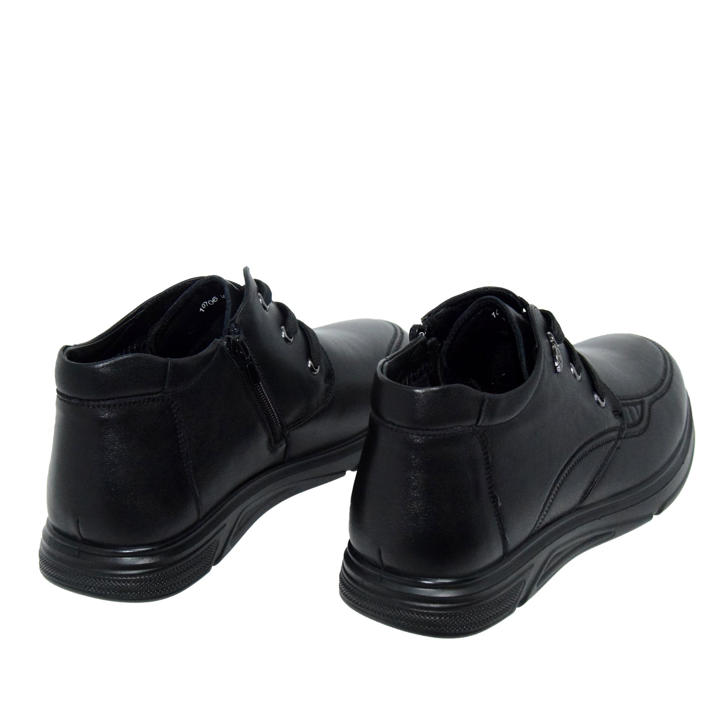 GHETE CASUAL BARBATI MELS 10706 NEGRE