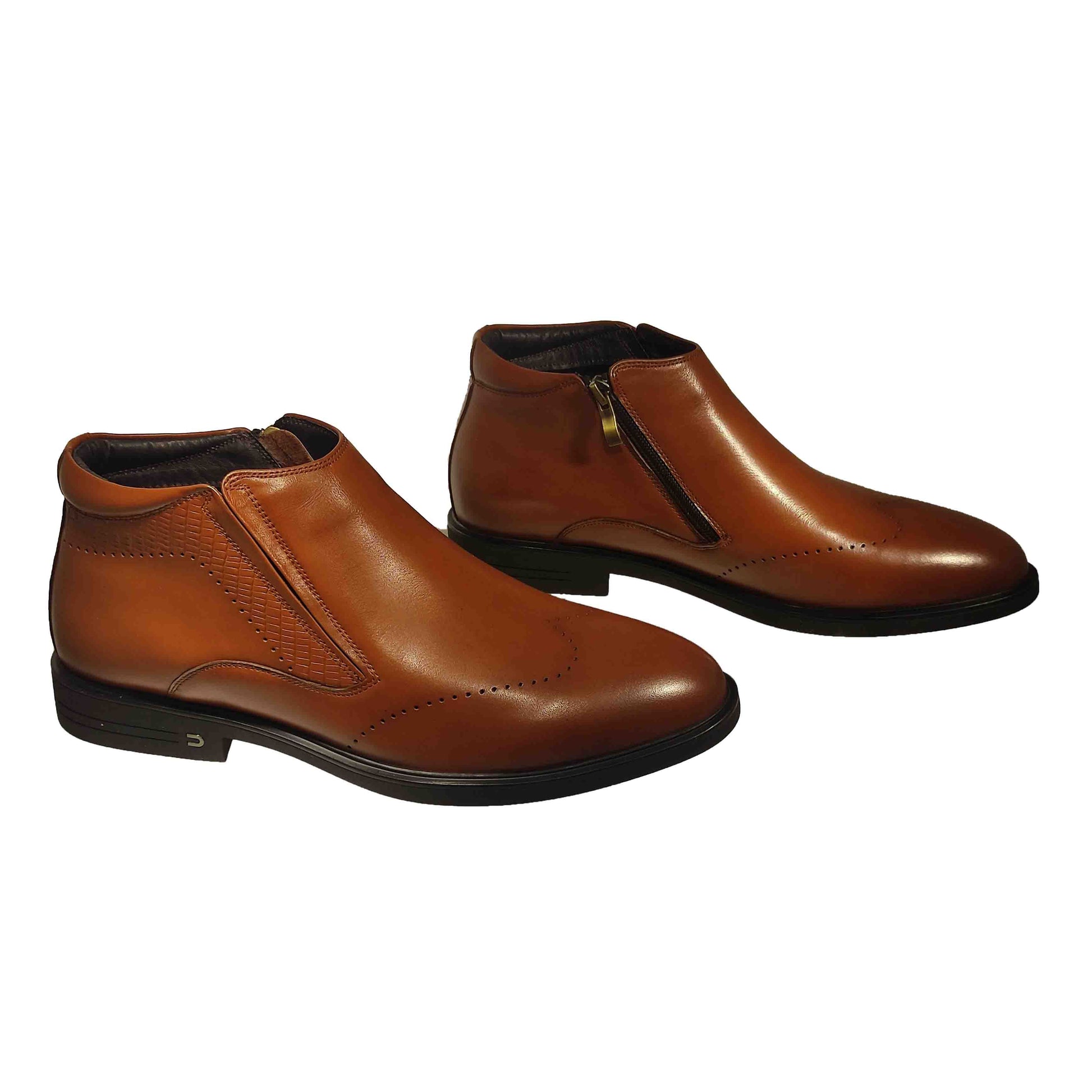 GHETE CASUAL BĂRBAȚI ELDEMAS EL17 MARO - totalpantofi