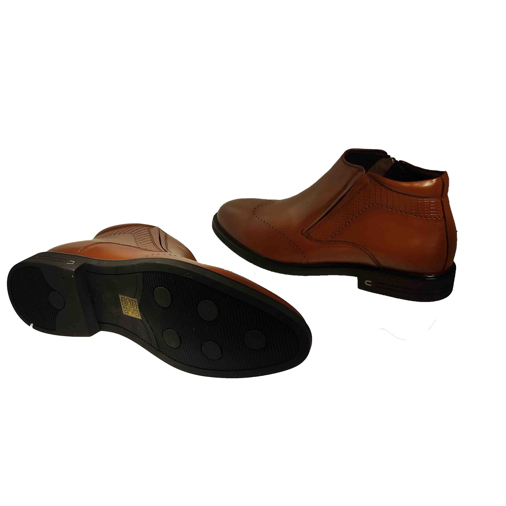 GHETE CASUAL BĂRBAȚI ELDEMAS EL17 MARO - totalpantofi