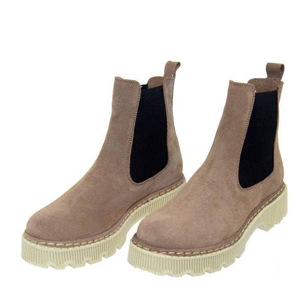 GHETE CASUAL DAMA ANNA VIOTTI D44-4468 BEJ - imagine 5
