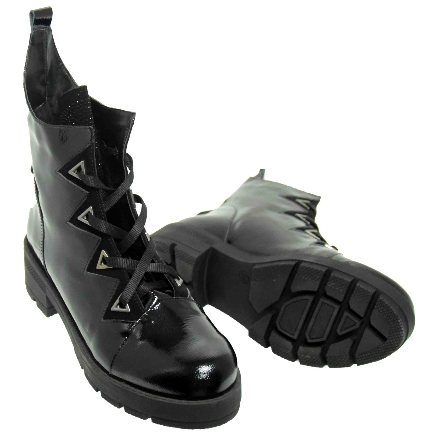 GHETE CASUAL DAMA BRAND ROMANESC E104P - totalpantofi