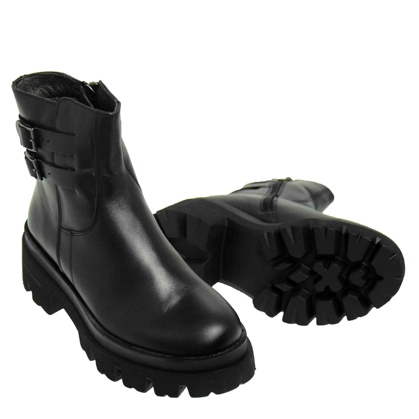 GHETE CASUAL DAMA BRAND ROMÂNESC E178N - totalpantofi