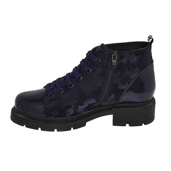 Ghete Casual Damă NICOLIS 157658 Negru – Piele Naturală – vedere 3