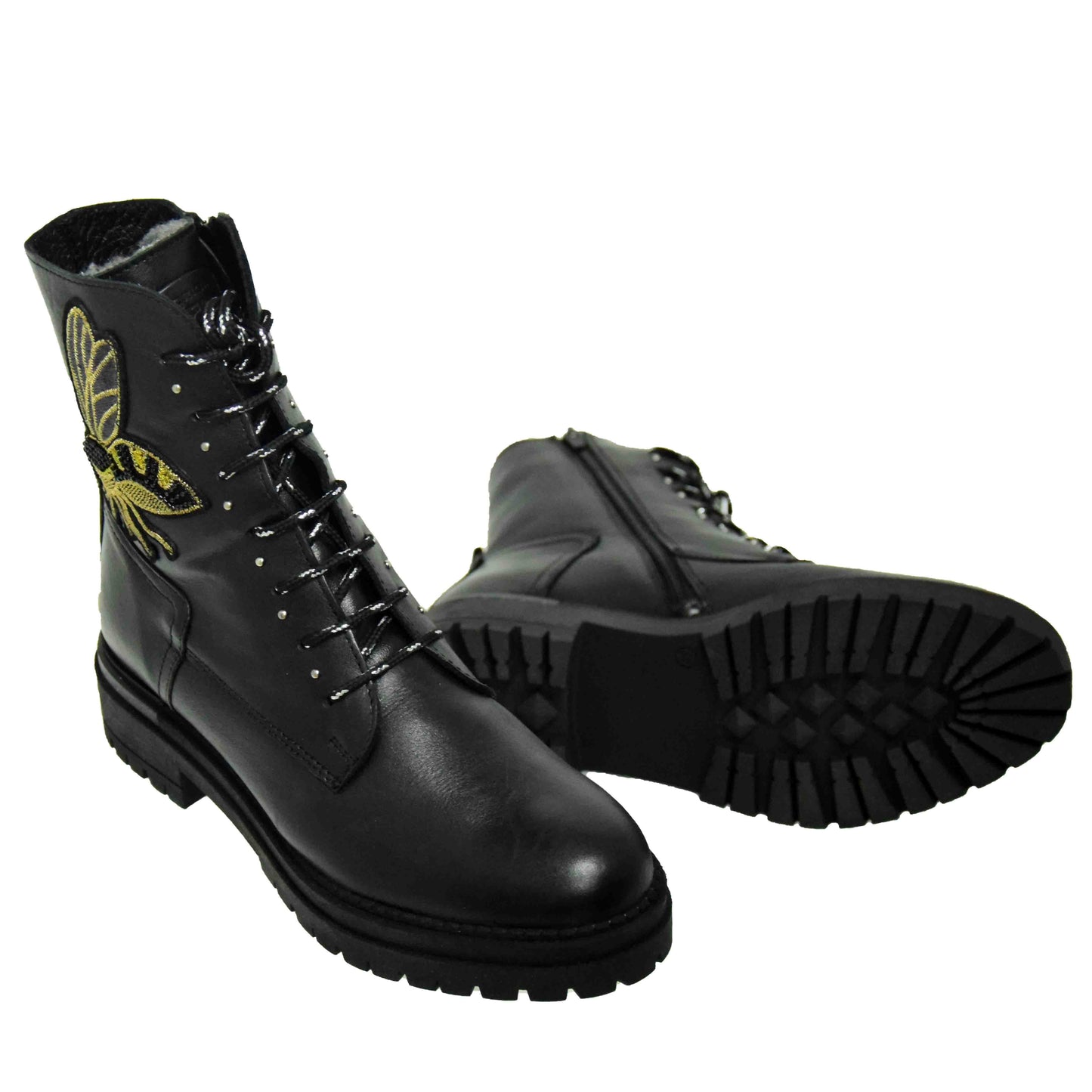 GHETE CASUAL DAMA BRAND ROMANESC I97G - totalpantofi