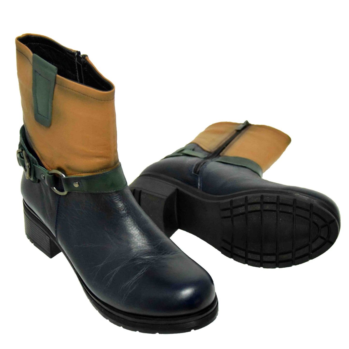 GHETE CASUAL DAMA BRAND ROMANESC V17E - totalpantofi