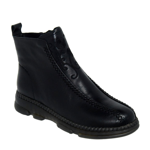 GHETE CASUAL DAMA FORMAZIONE 8202 NEGRE - imagine 2