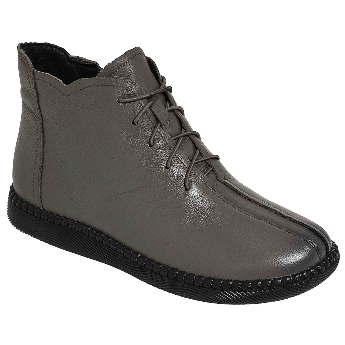 Ghete Casual Damă Formazione SC9580 Roșu – Piele Naturală – vedere 5
