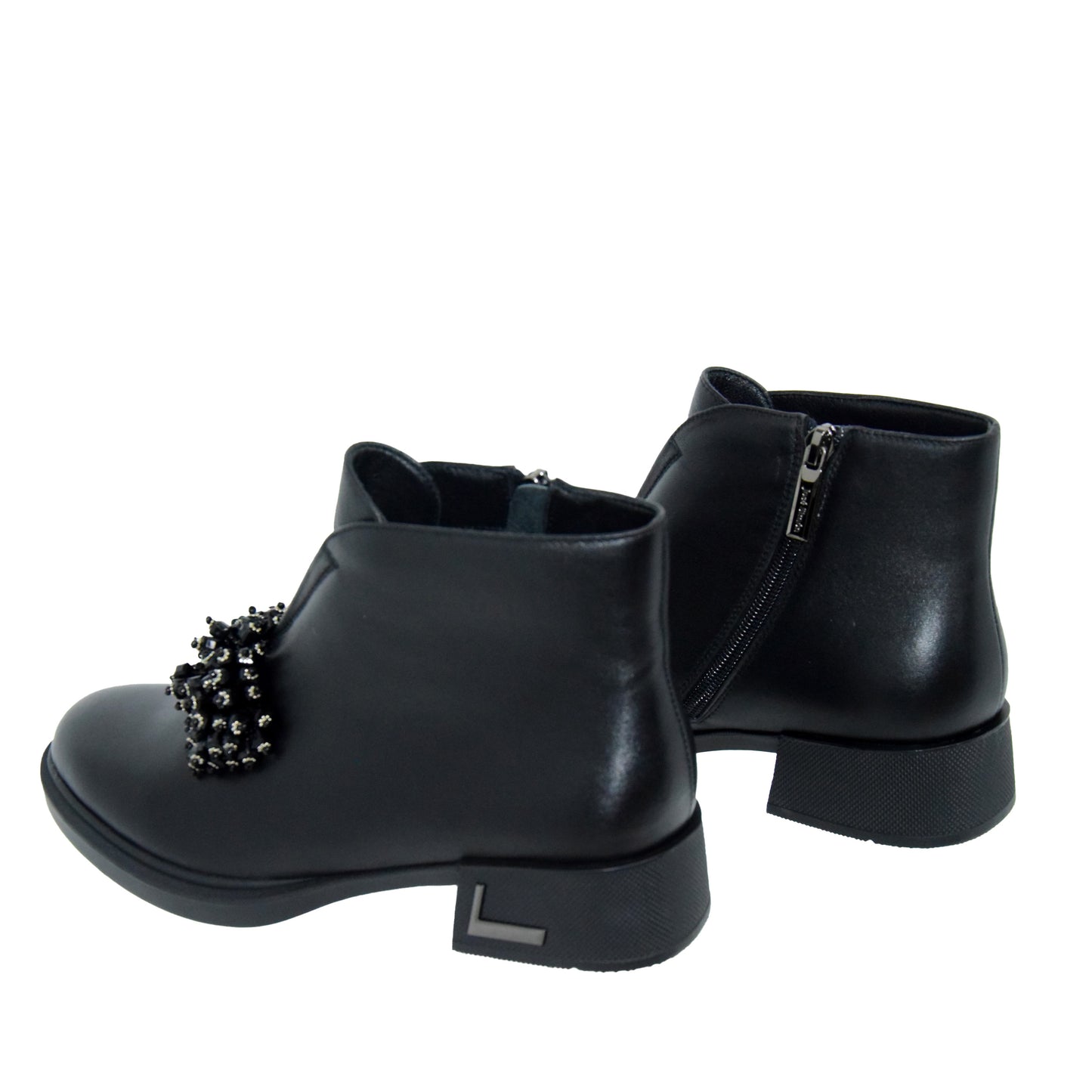 GHETE CASUAL DAMA JOSE SIMON KD513-799A NEGRE