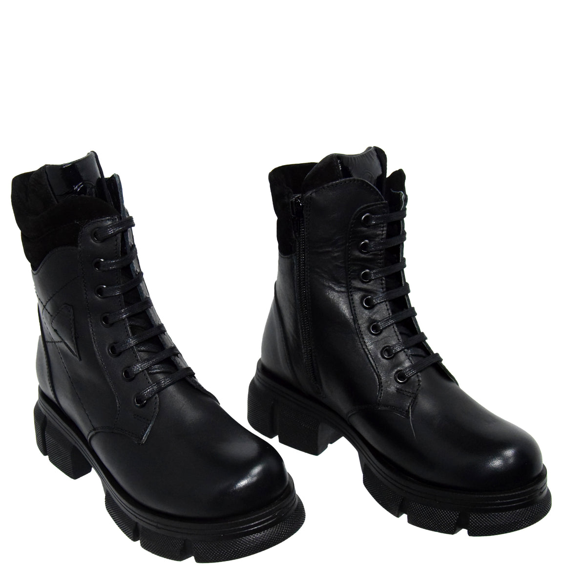 GHETE CASUAL DAMA NICOLIS 157852 NEGRE - imagine 9
