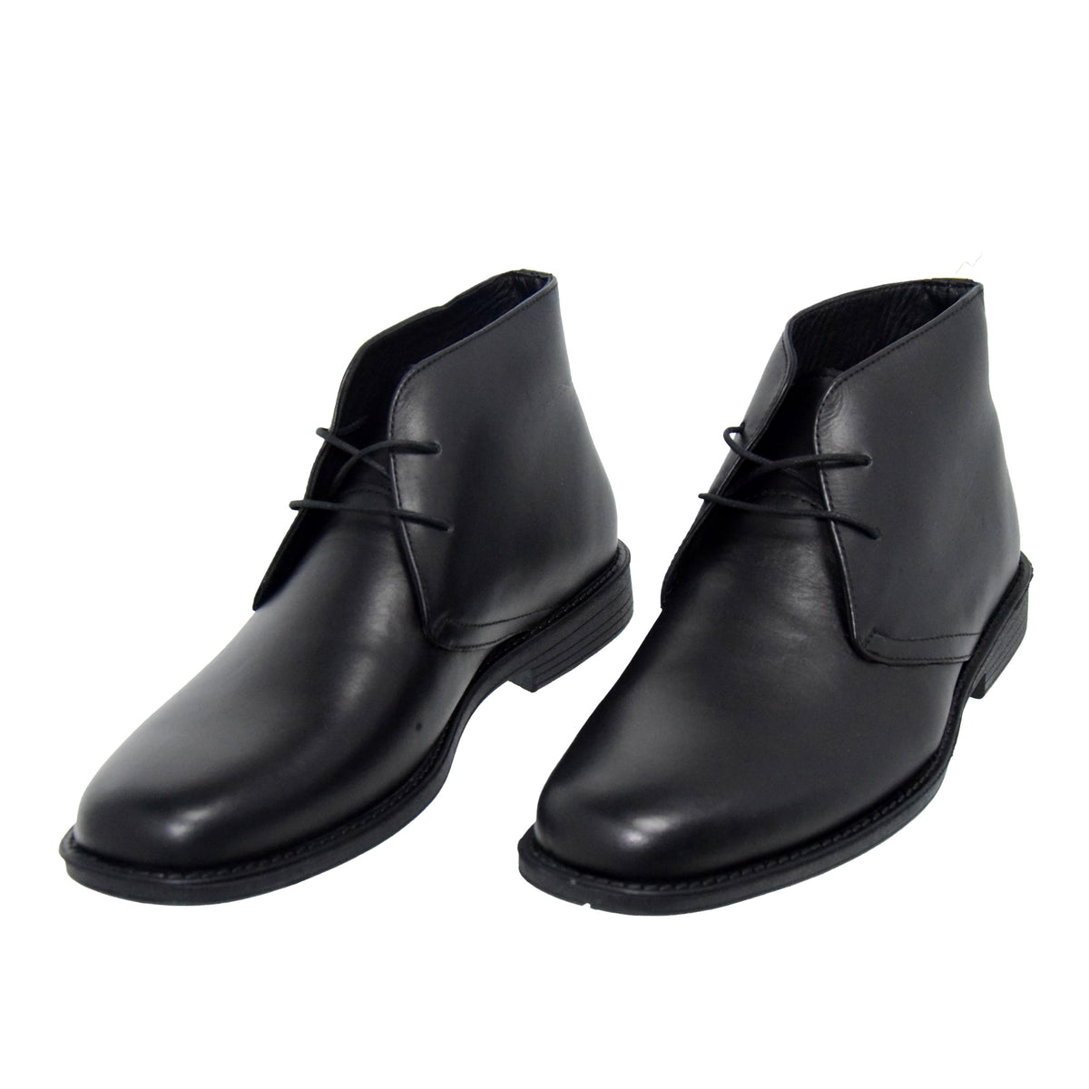 GHETE ELEGANTE BARBATI DR JELLS 9896-9150 NEGRE - imagine 5